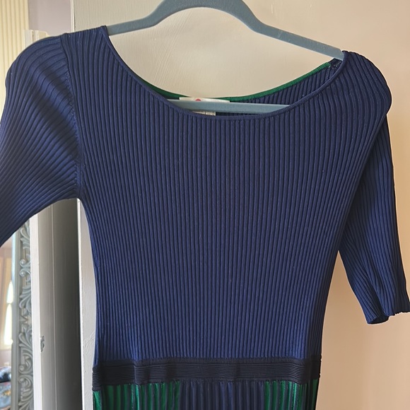 Beautiful Boden Blue and Green Dress - Picture 5 of 5